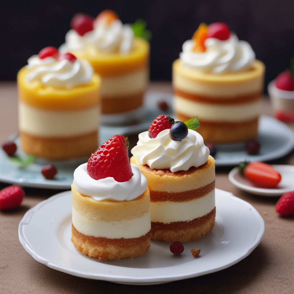 Delicious dessert offering